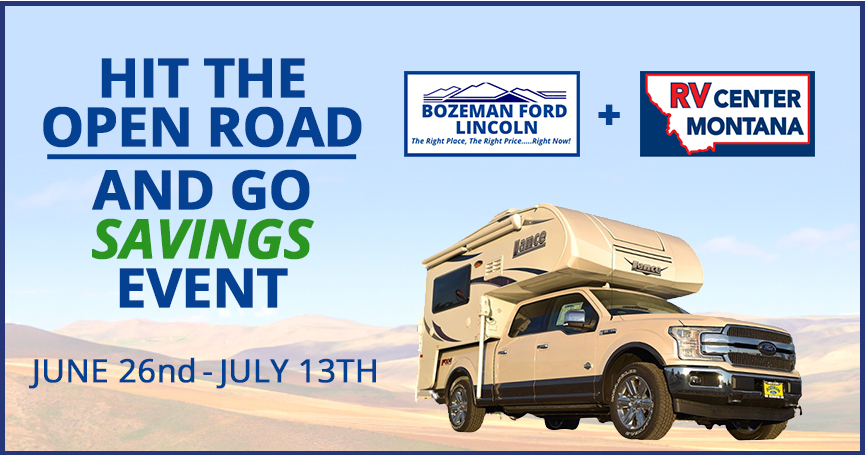 Hit the Open Road and Go Savings Event